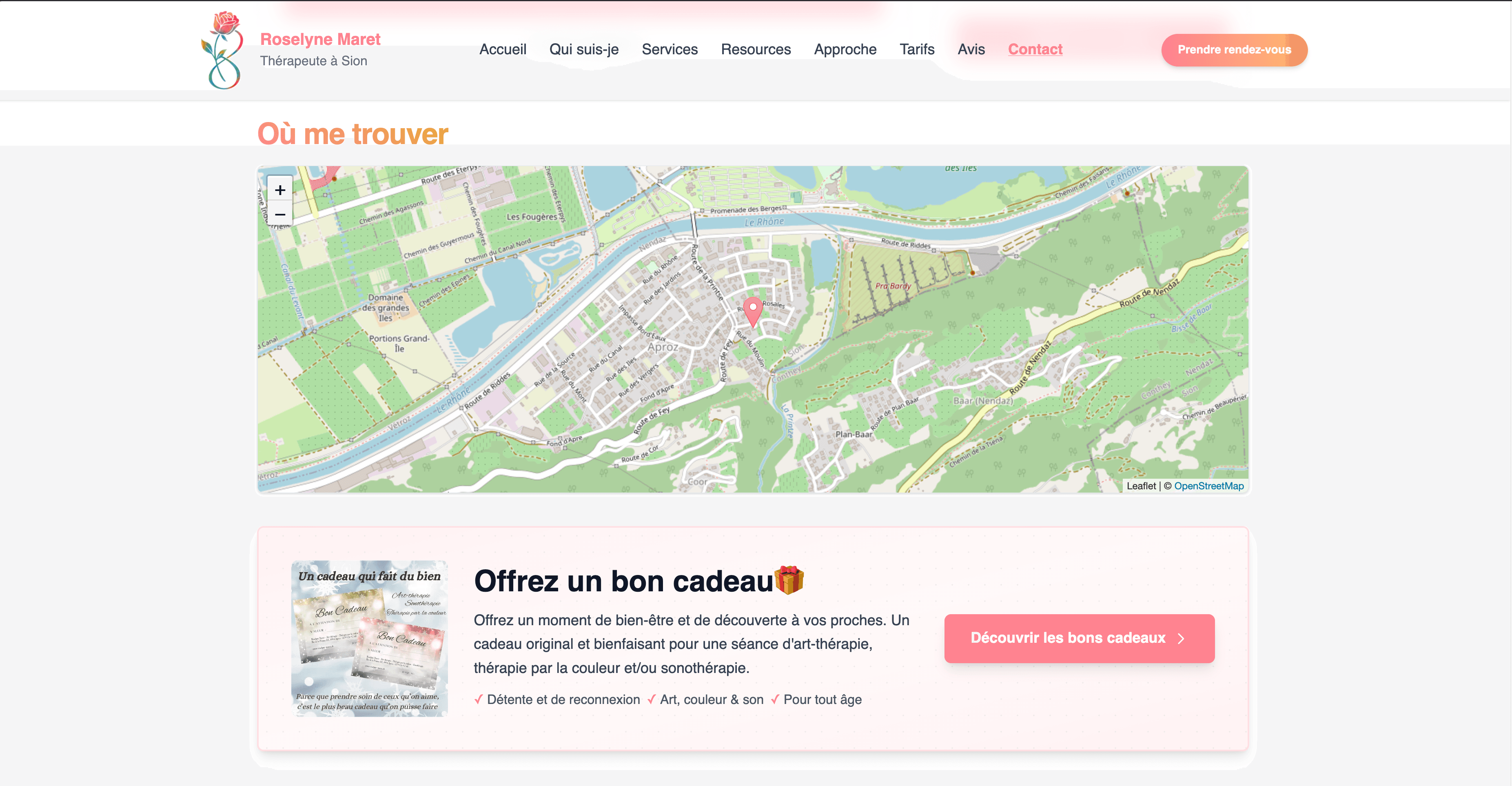 Roselyne Maret screenshot 2