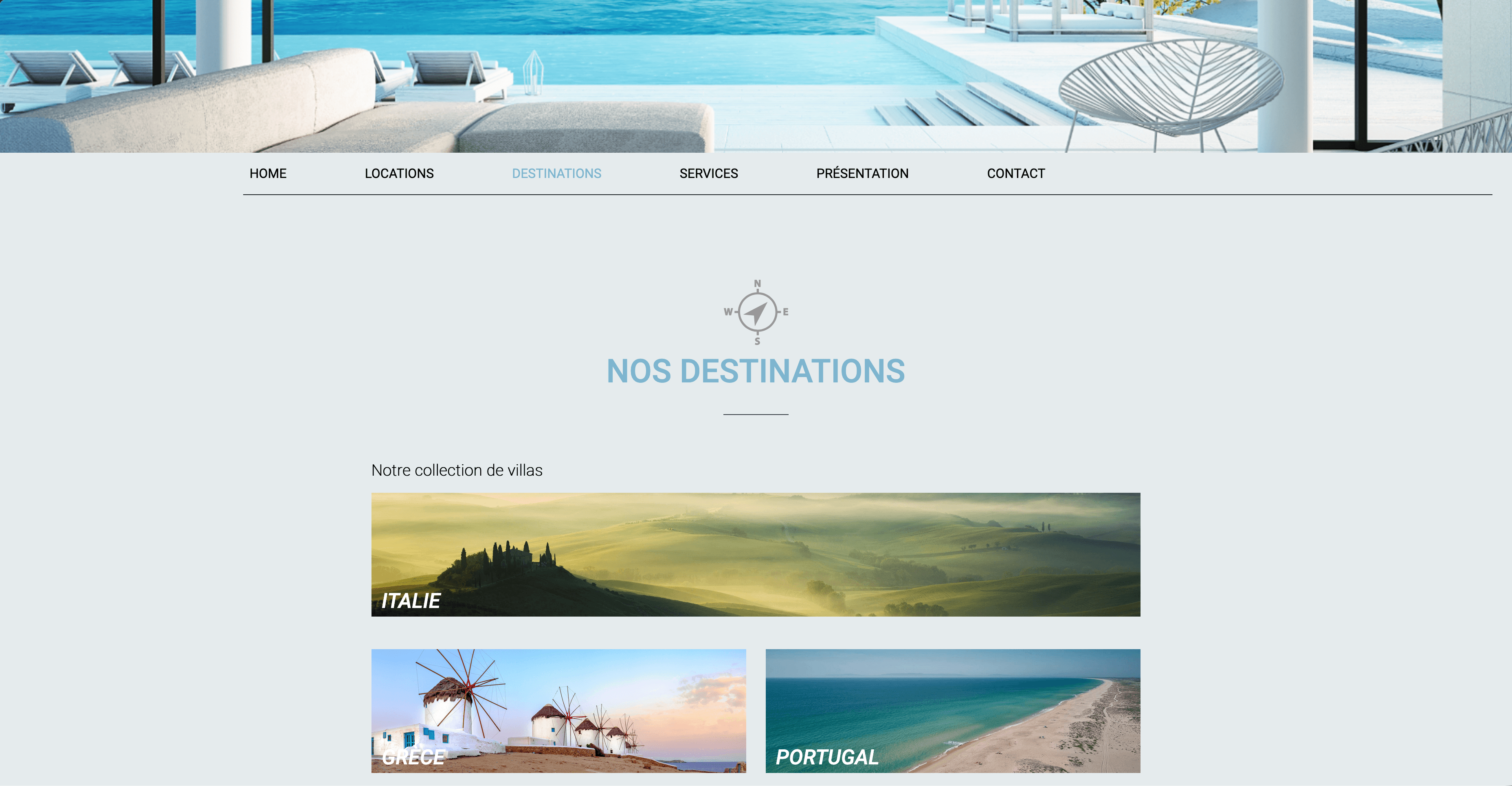 Brivido - Projet Site internet développé par FIVARIX